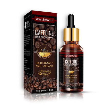 100 % veganes Koffein-Anti-Alopezie-Haarserum für schnelles Haarwachstum