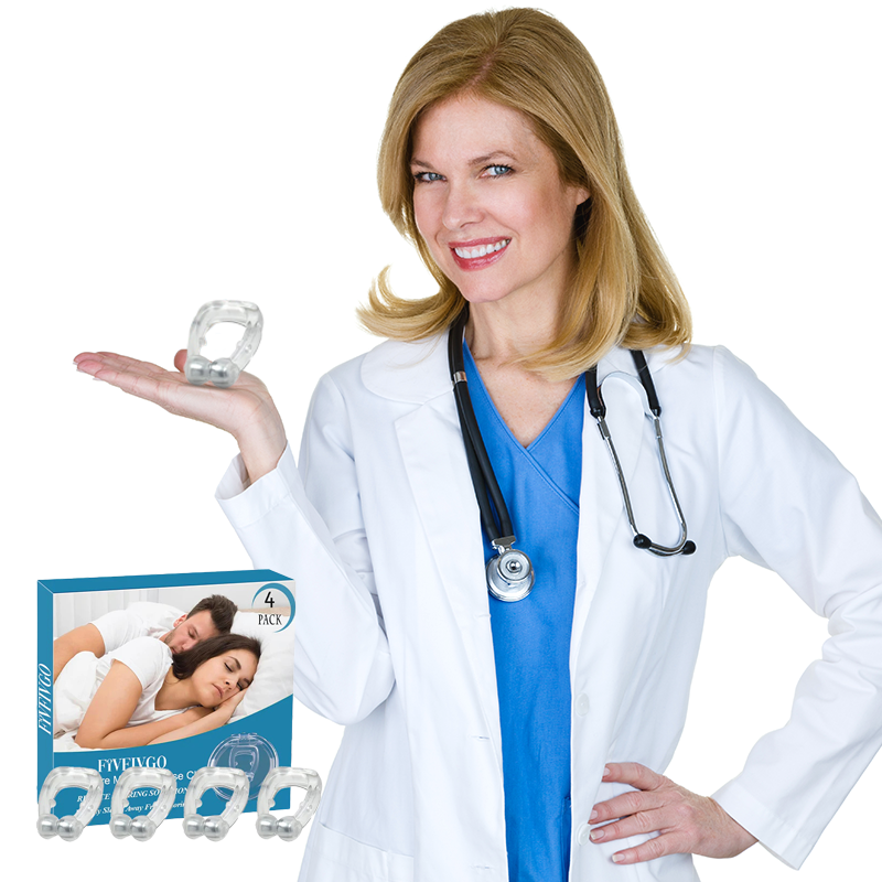 Fivfivgo™ Anti-Snore Magnetic Nose Clip