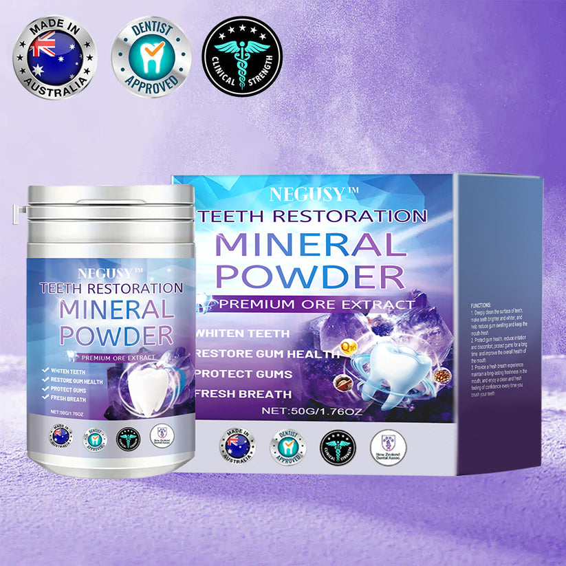 NEGUSY™ TeethRestoration Mineral Powder🦷(TGA recommended) (🎁Flash Sale - Don’t Miss Out)
