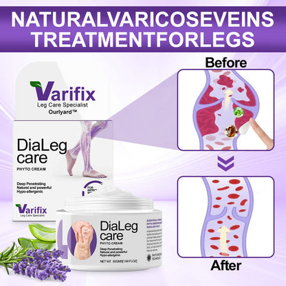 👑✅𝐍𝐇𝐒-𝐀𝐏𝐏𝐑𝐎𝐕𝐄𝐃 - 𝐎𝐮𝐫𝐥𝐲𝐚𝐫𝐝®𝐃𝐢𝐚𝐋𝐞𝐠 𝐂𝐚𝐫𝐞 𝐏𝐡𝐲𝐭𝐨 𝐂𝐫𝐞𝐚𝐦 - Helps Treat Varicose Veins, Swelling, Cramps, and Leg Pain