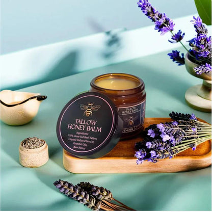 Organic Beef Tallow Honey Balm