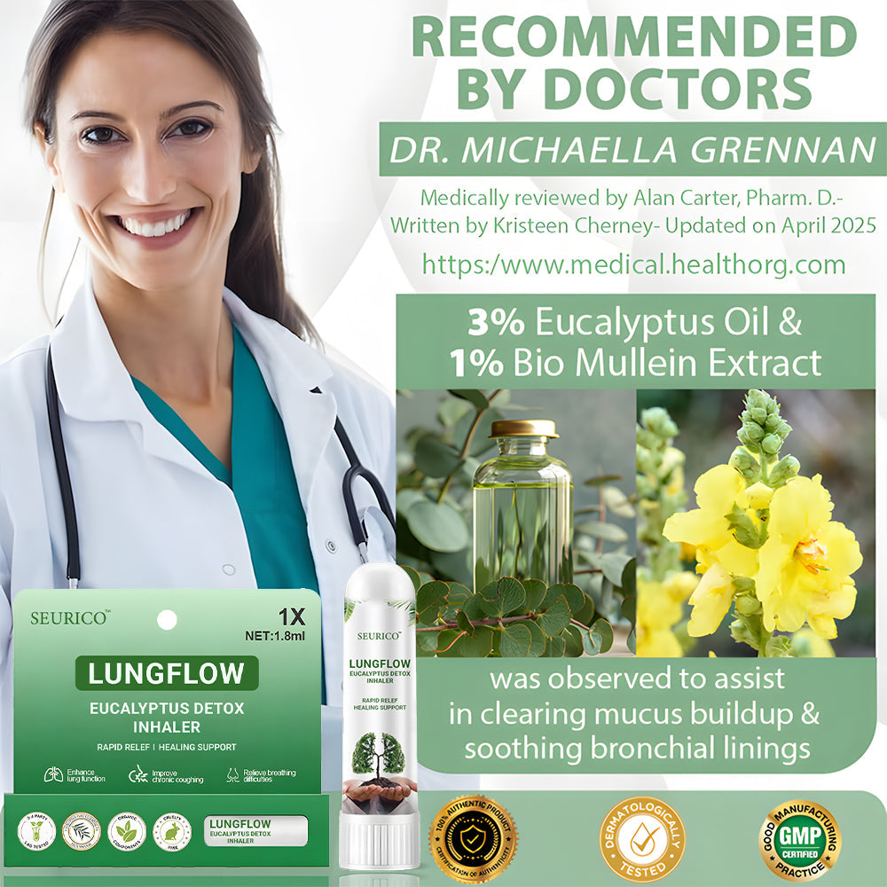 Seurico™ LungFlow Eukalyptus-Entgiftungsinhalator