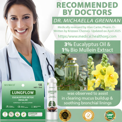 Seurico™ LungFlow Eukalyptus-Entgiftungsinhalator