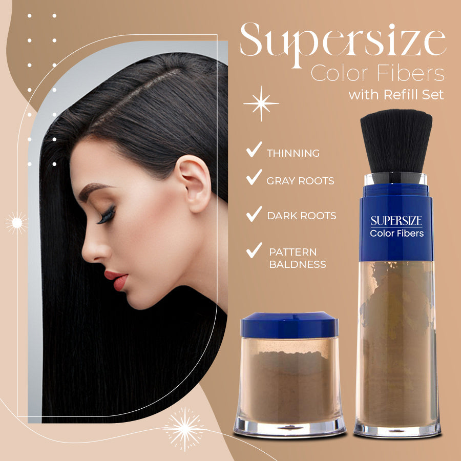 Letzter Tag 49 % Rabatt – 🌸Thick Hair Beauty Fiber Powder✨