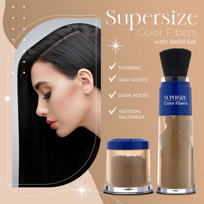 Letzter Tag 49 % Rabatt – 🌸Thick Hair Beauty Fiber Powder✨
