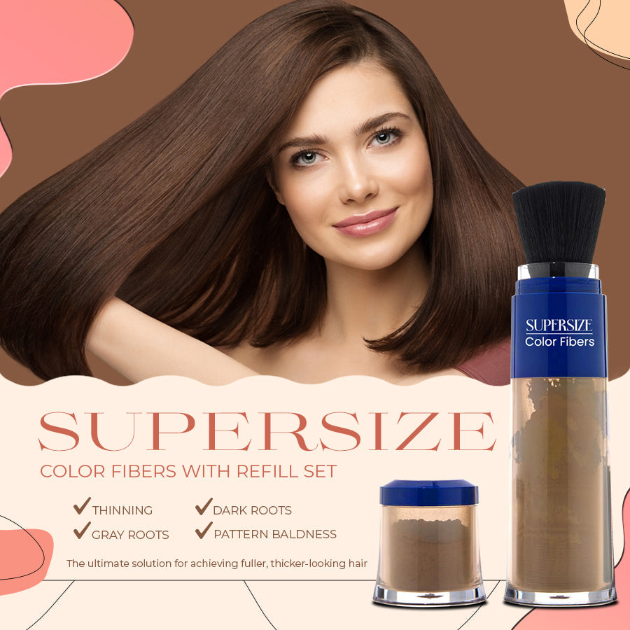 Letzter Tag 49 % Rabatt – 🌸Thick Hair Beauty Fiber Powder✨