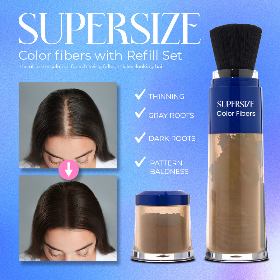 Letzter Tag 49 % Rabatt – 🌸Thick Hair Beauty Fiber Powder✨