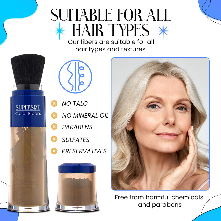 Letzter Tag 49 % Rabatt – 🌸Thick Hair Beauty Fiber Powder✨