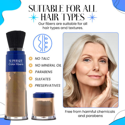 Letzter Tag 49 % Rabatt – 🌸Thick Hair Beauty Fiber Powder✨