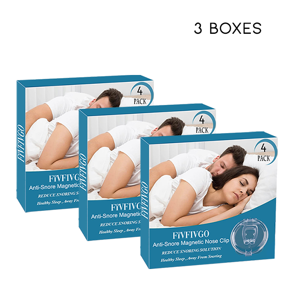 Fivfivgo™ Anti-Snore Magnetic Nose Clip